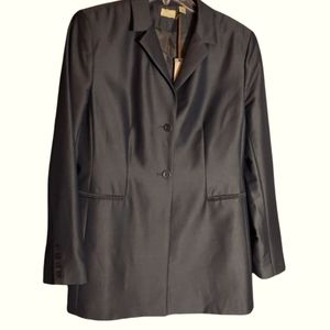 Caslon olive green boyfriend blazer